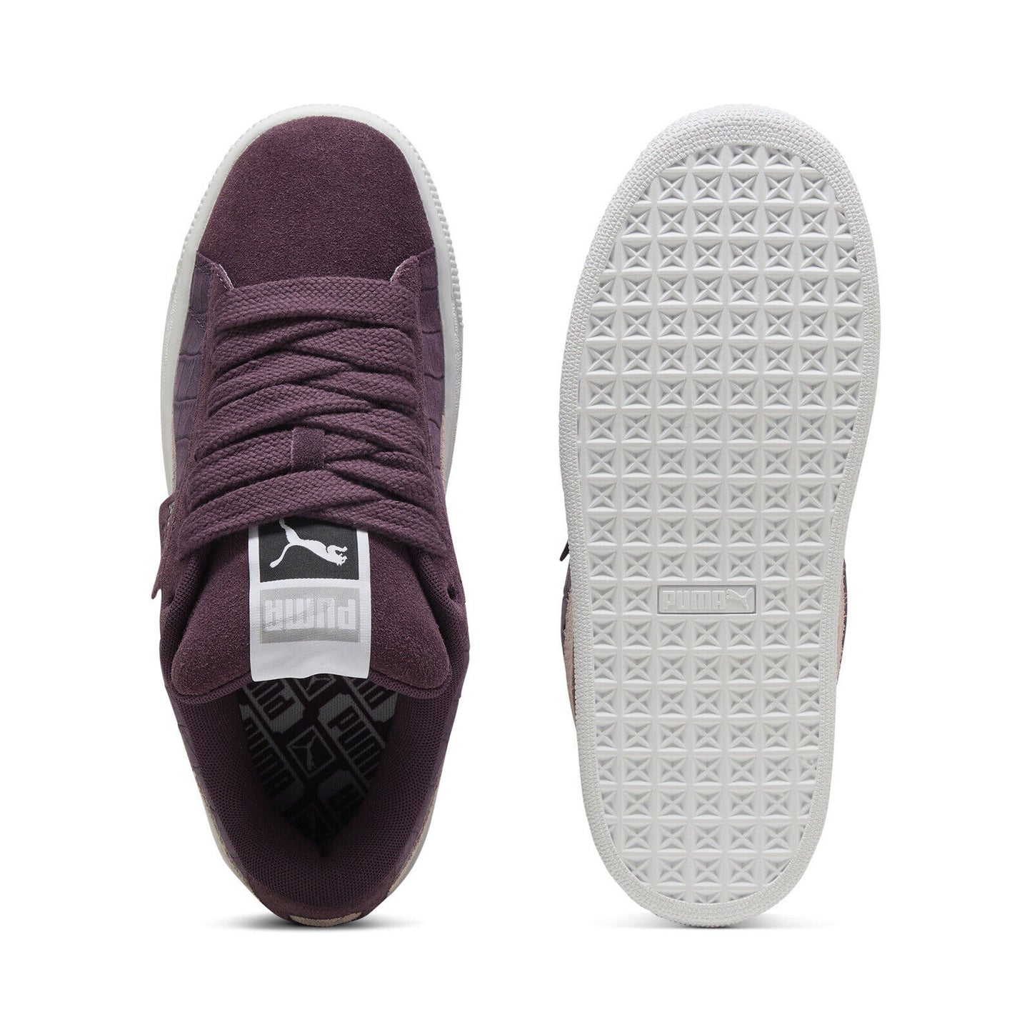 Puma Suede XL Elevated 39967201 Womens Burgundy Lifestyle Sneakers Shoes