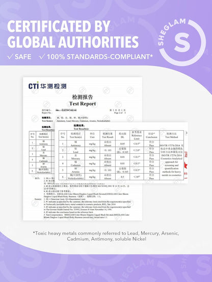 Rubor líquido para mejillas | Acabado brillante | Color: Risky Business