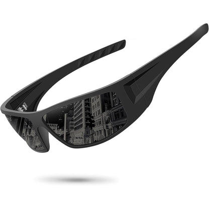 Gafas de Sol Deportivas Polarizadas para Hombre y Mujer – Montura Irrompible, Protección UV400, Ideales para Ciclismo y Pesca