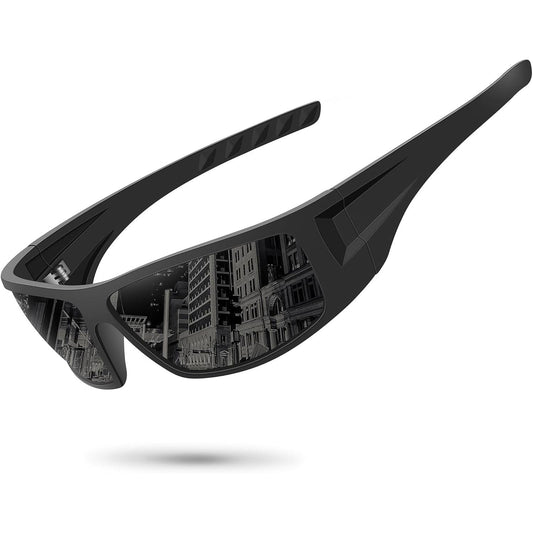 Gafas de Sol Deportivas Polarizadas para Hombre y Mujer – Montura Irrompible, Protección UV400, Ideales para Ciclismo y Pesca