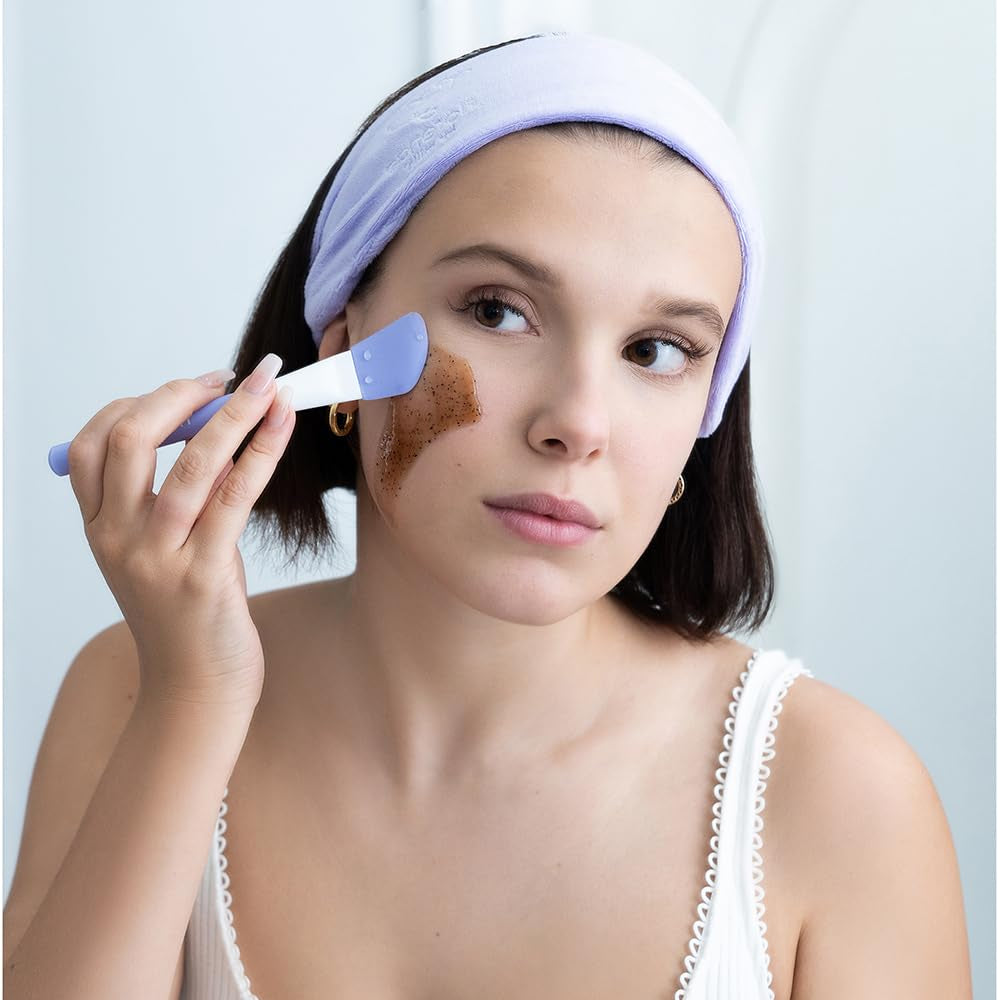Florence by Mills Silicone Face Mask Brush | Brocha de Silicona para Aplicación de Mascarillas Faciales – Limpia, Flexible y Libre de Desperdicio