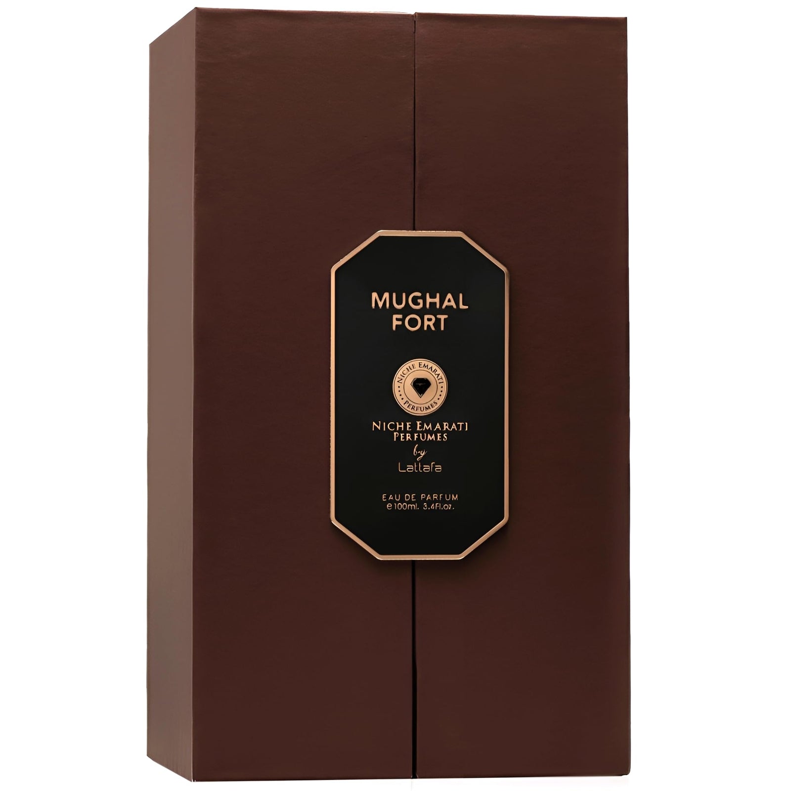 Lattafa Niche Emarati Mughal Fort Eau De Parfum for Everyone, 3.4 Ounce / 100 Ml