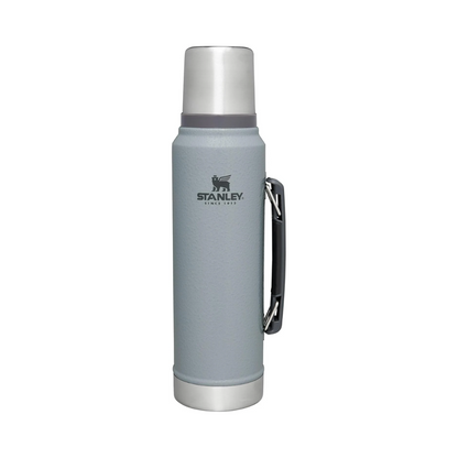 Termo Classic Legendary Botella Térmica 35.2 oz (1.04 ml) – Termo de Acero Inoxidable con Taza 8 oz | Doble Aislación | 24 h Caliente / Frío