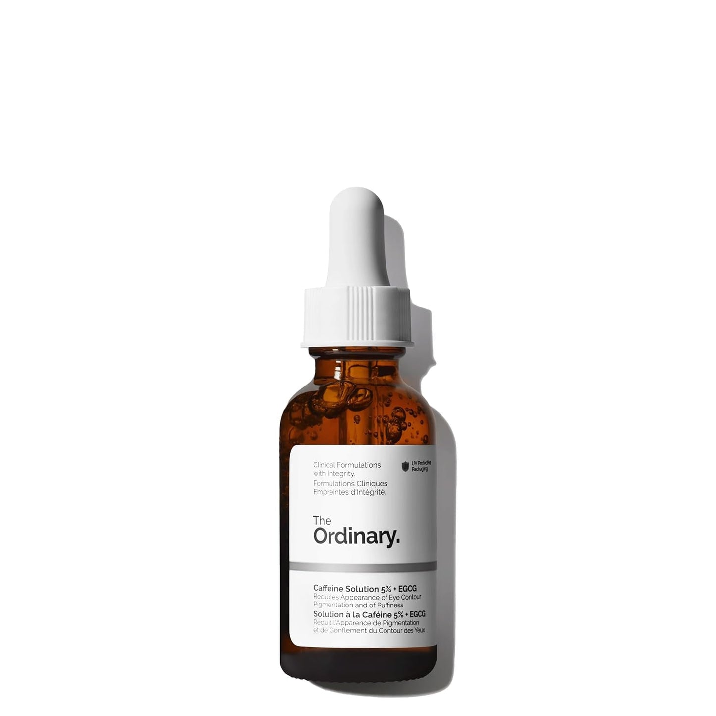 The Ordinary Caffeine Solution 5% + EGCG | Suero para Ojeras y Bolsas – Reduce Hinchazón y Signos de Cansancio – 30 ml