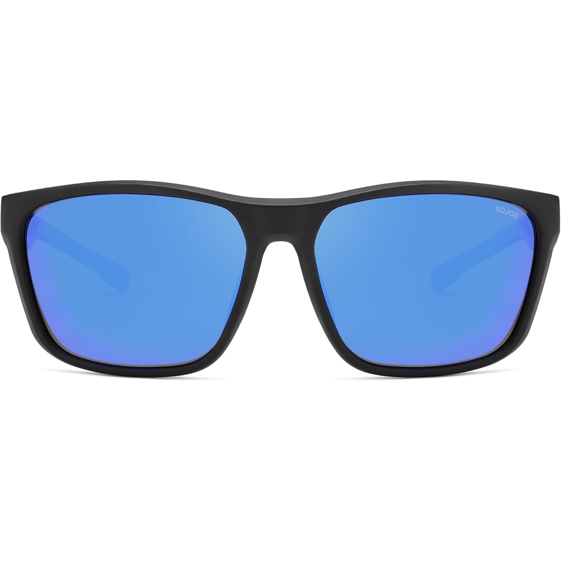 Lentes de Sol Cuadrados Polarizados Unisex, Marco TR90 Ultraliviano, Protección UV400 para Hombres y Mujeres
