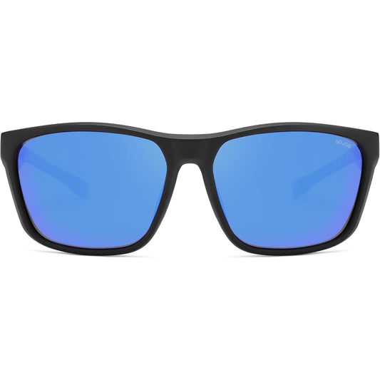 Lentes de Sol Cuadrados Polarizados Unisex, Marco TR90 Ultraliviano, Protección UV400 para Hombres y Mujeres