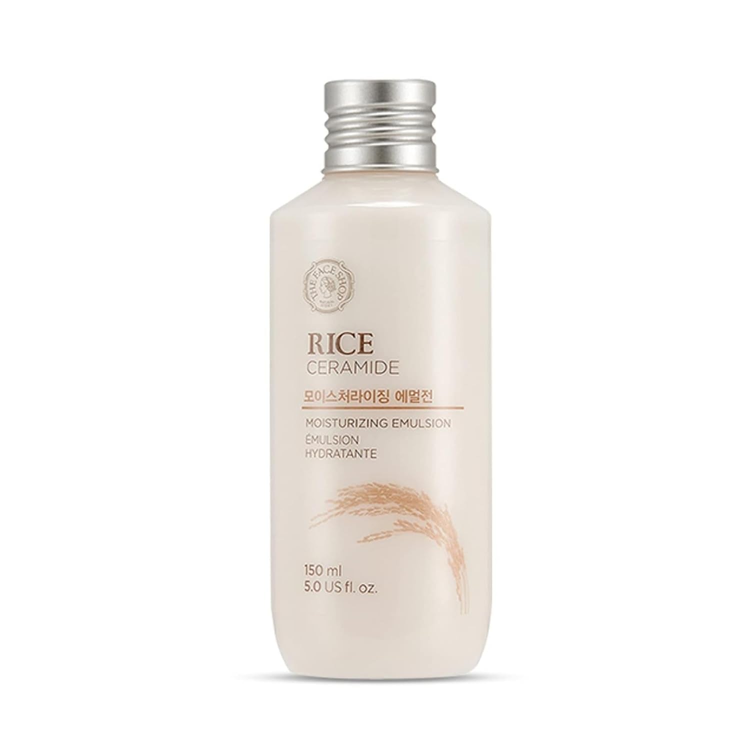 Emulsión hidratante de ceramida de arroz | Emulsión suave para barrera protectora iluminadora de la piel |