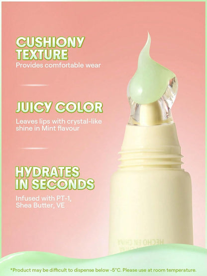 Brillo de labios hidratante | Larga duración | Impermeable | Para rellenar labios | Color: Chips de menta