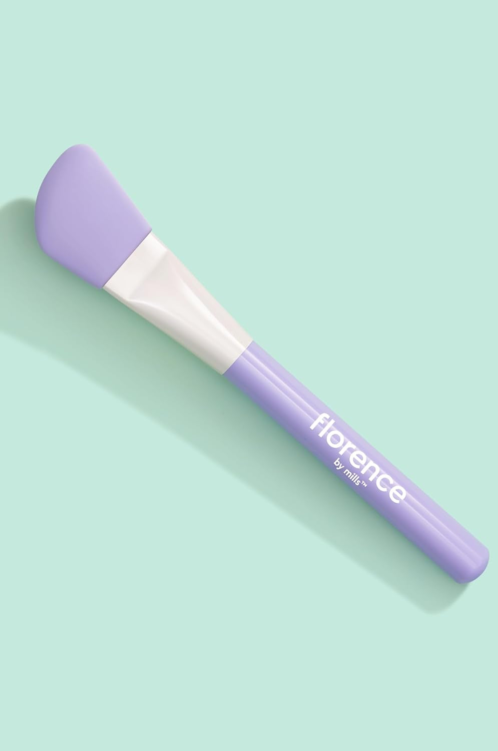 Florence by Mills Silicone Face Mask Brush | Brocha de Silicona para Aplicación de Mascarillas Faciales – Limpia, Flexible y Libre de Desperdicio