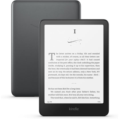 All-New  Kindle Paperwhite Signature Edition (32 GB) – Our Fastest Kindle with Auto-Adjusting Front Light, Wireless Charging, and Weeks of Battery Life – Metallic Black