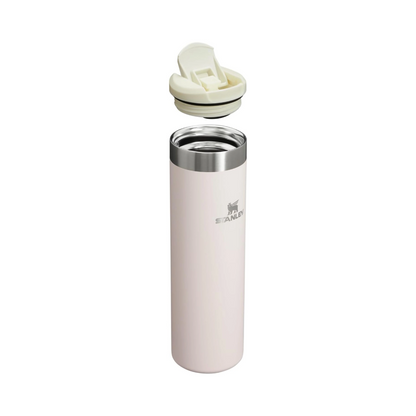 Botella Stanley AeroLight™ Transit 20 oz (Cuarzo Rosa) – Acero Inoxidable Liviano, Doble Pared, Tapa con Bloqueo y Paso de Bebida, Resistente a Fugas, Libre de BPA