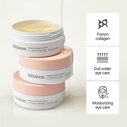 Collagen Hydrogel Eye Patch 84 G / 2.96 Oz. (30 Pairs) under Patch Hydrating Radiance Easy Patch Fore Korean Glass Skin Care