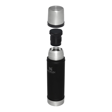 Stanley Classic Legendary Botella Térmica 20 oz (591 ml) – Termo de Acero Inoxidable con Tapa Taza | Mantiene Bebidas Calientes 20h o Frías 24h