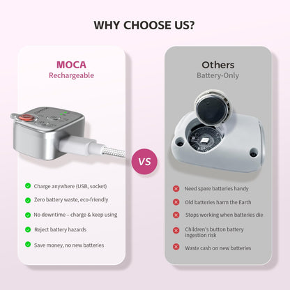 Accesorio para filmar | UGC | Compatible con iOS17 e iOS18 | Agarre magnético con control remoto | Color Fucsia