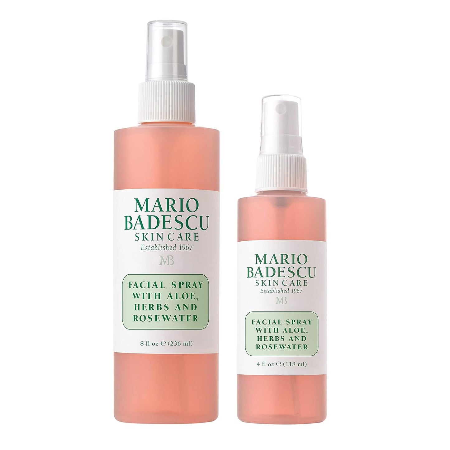 Bruma Facial con Aloe, Hierbas & Agua de Rosas | Hidrata, Reaviva y Ayuda a Clarificar | Acabado “dewy” | Apta para todo tipo de piel