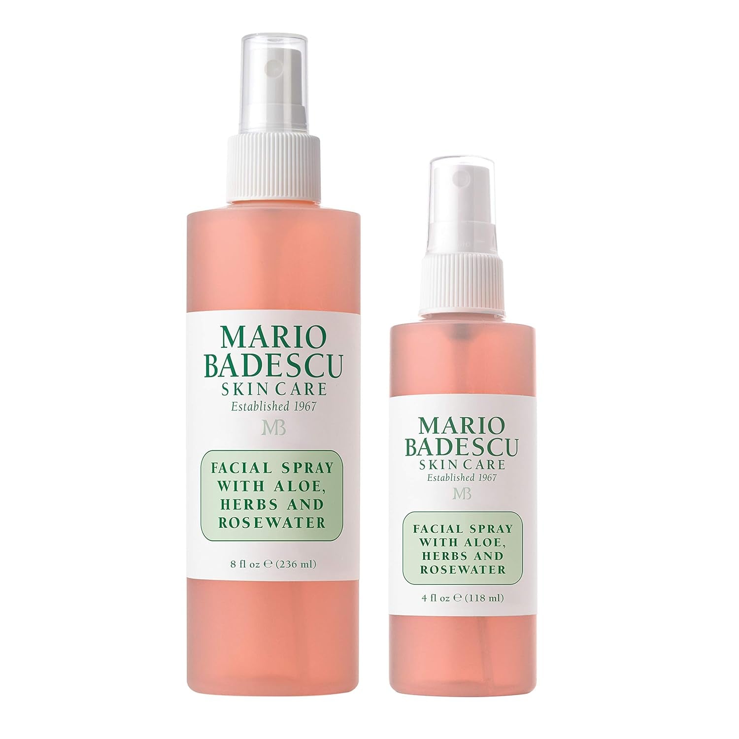 Bruma Facial con Aloe, Hierbas & Agua de Rosas | Hidrata, Reaviva y Ayuda a Clarificar | Acabado “dewy” | Apta para todo tipo de piel