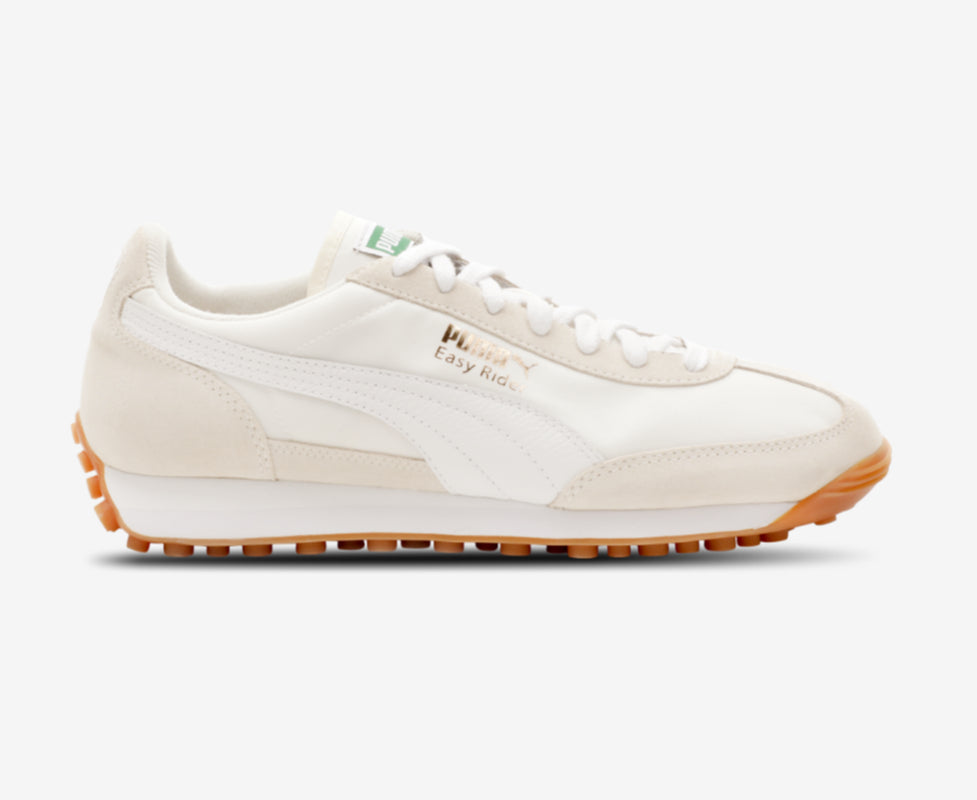 Zapatillas PUMA Easy Rider Tan White Gum Hombre – Estilo Retro Clásico Años 70 con Suela EVA y Goma Antideslizante