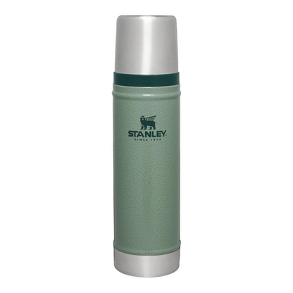 Stanley Classic Legendary Botella Térmica 20 oz (591 ml) – Termo de Acero Inoxidable con Tapa Taza | Mantiene Bebidas Calientes 20h o Frías 24h