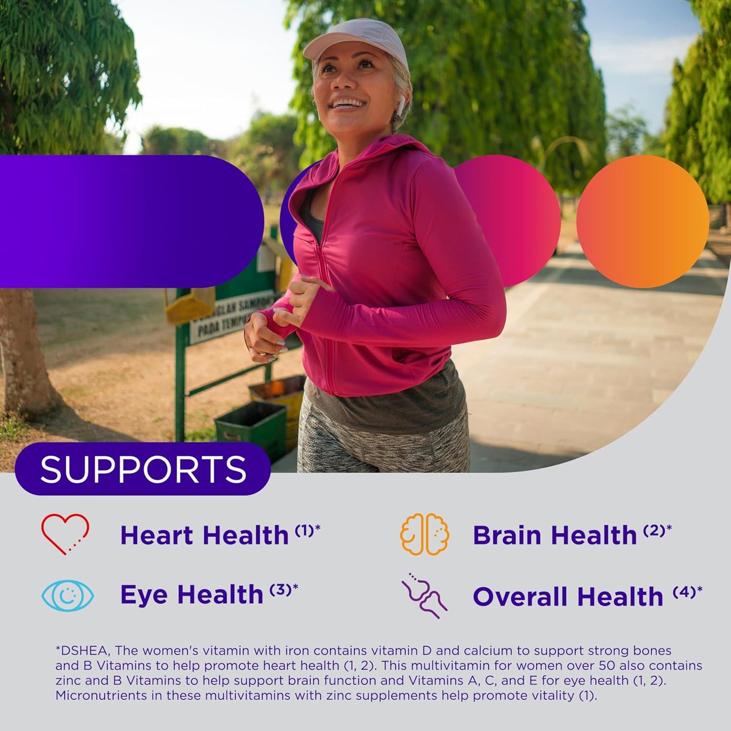 Centrum Silver Mujer 50+ Multivitamínico/Multiminerales – 200 Comprimidos