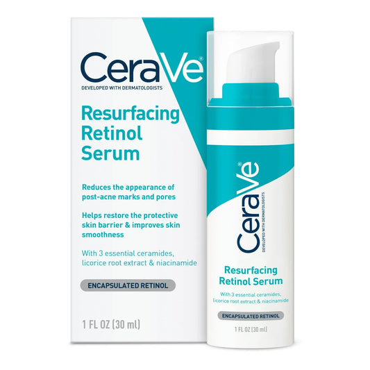 Serum CeraVe Resurfacing con Retinol - Tratamiento para Marcas Post-Acné - 30 ml