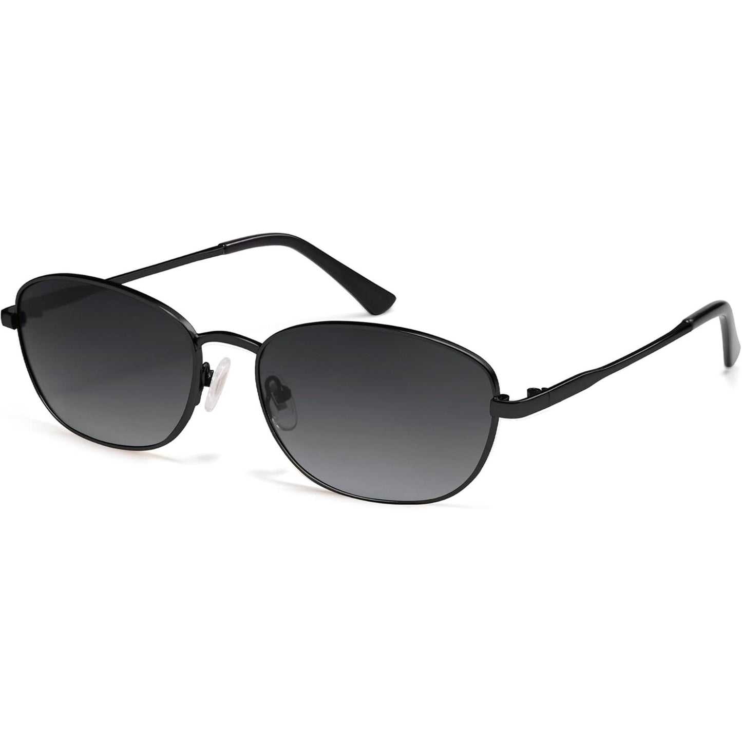 Lentes de Sol Retro Ovalados Polarizados SOJOS SJ1245, Estilo Vintage 90s Unisex, Protección UV400