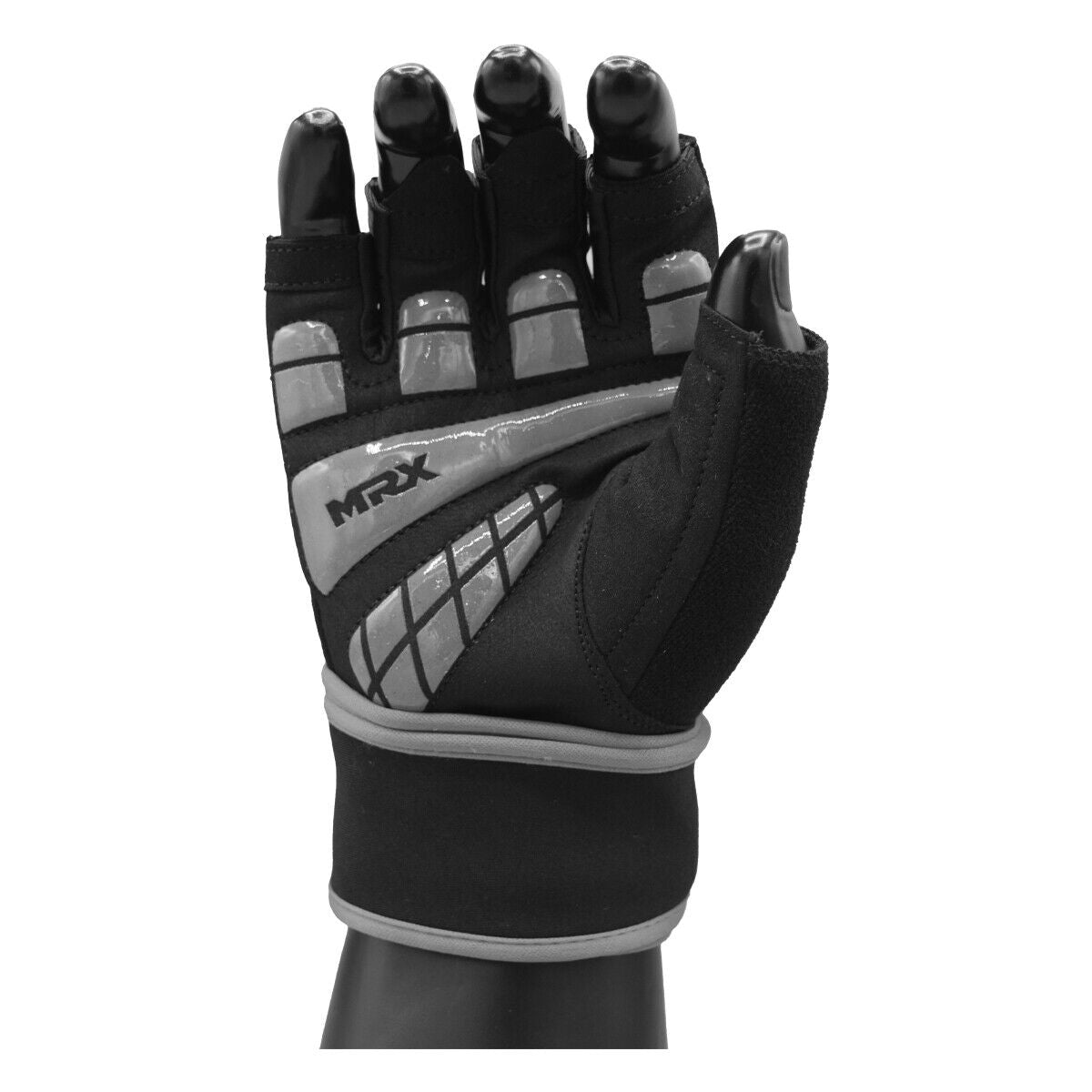 Guantes de Gimnasio MRX con soporte de muñeca para Hombre - Weight Lifting Gym  