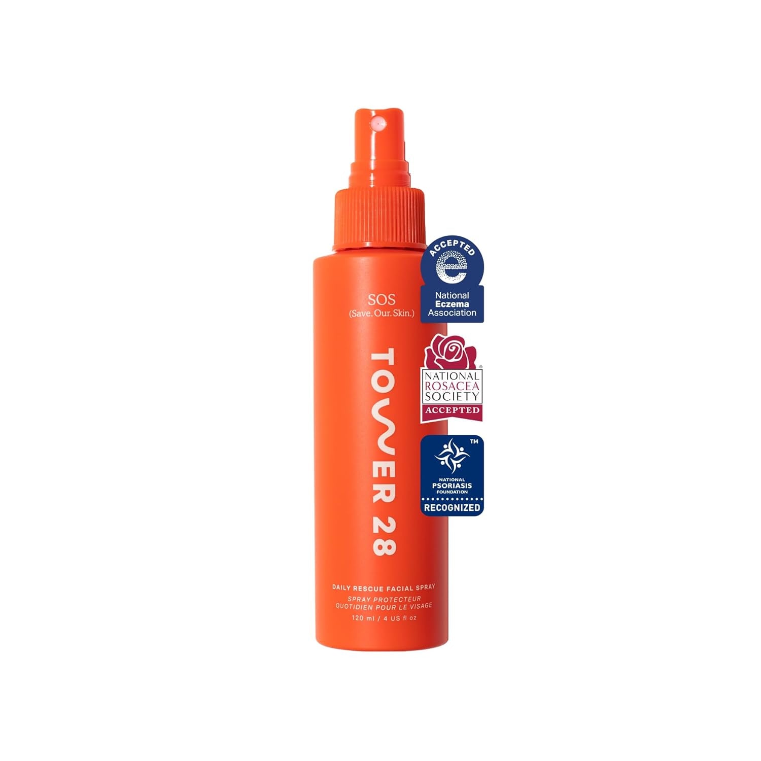 SOS diario - Spray facial para pieles sensibles - Ac hipocloroso - Reducción de enrojecimiento