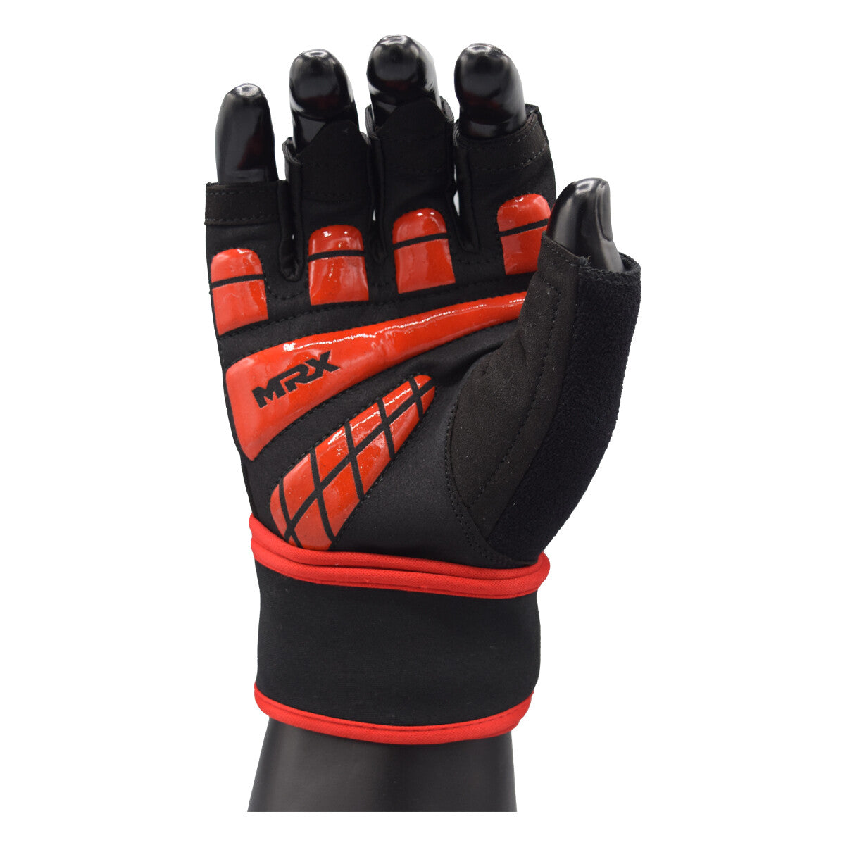 Guantes de Gimnasio MRX con soporte de muñeca para Hombre - Weight Lifting Gym  