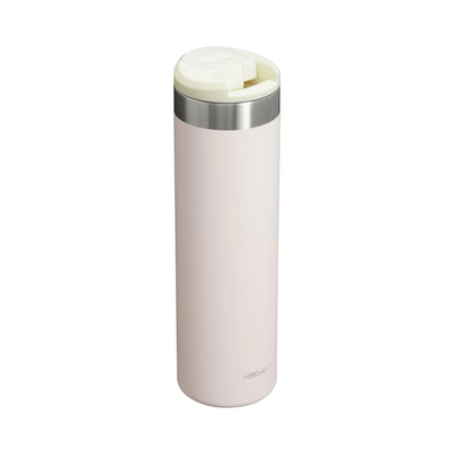 Botella Stanley AeroLight™ Transit 20 oz (Cuarzo Rosa) – Acero Inoxidable Liviano, Doble Pared, Tapa con Bloqueo y Paso de Bebida, Resistente a Fugas, Libre de BPA