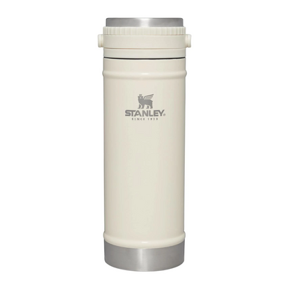 Stanley Travel Mug con Prensa Francesa Integrada 16 oz (473 ml) – Café en 5 minutos | Taza térmica con tapa hermética | Acero inoxidable aislado