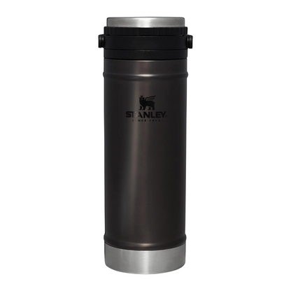 Stanley Travel Mug con Prensa Francesa Integrada 16 oz (473 ml) – Café en 5 minutos | Taza térmica con tapa hermética | Acero inoxidable aislado