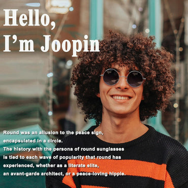 Joopin Lentes de Sol Redondos Retro – Polarizados UV400