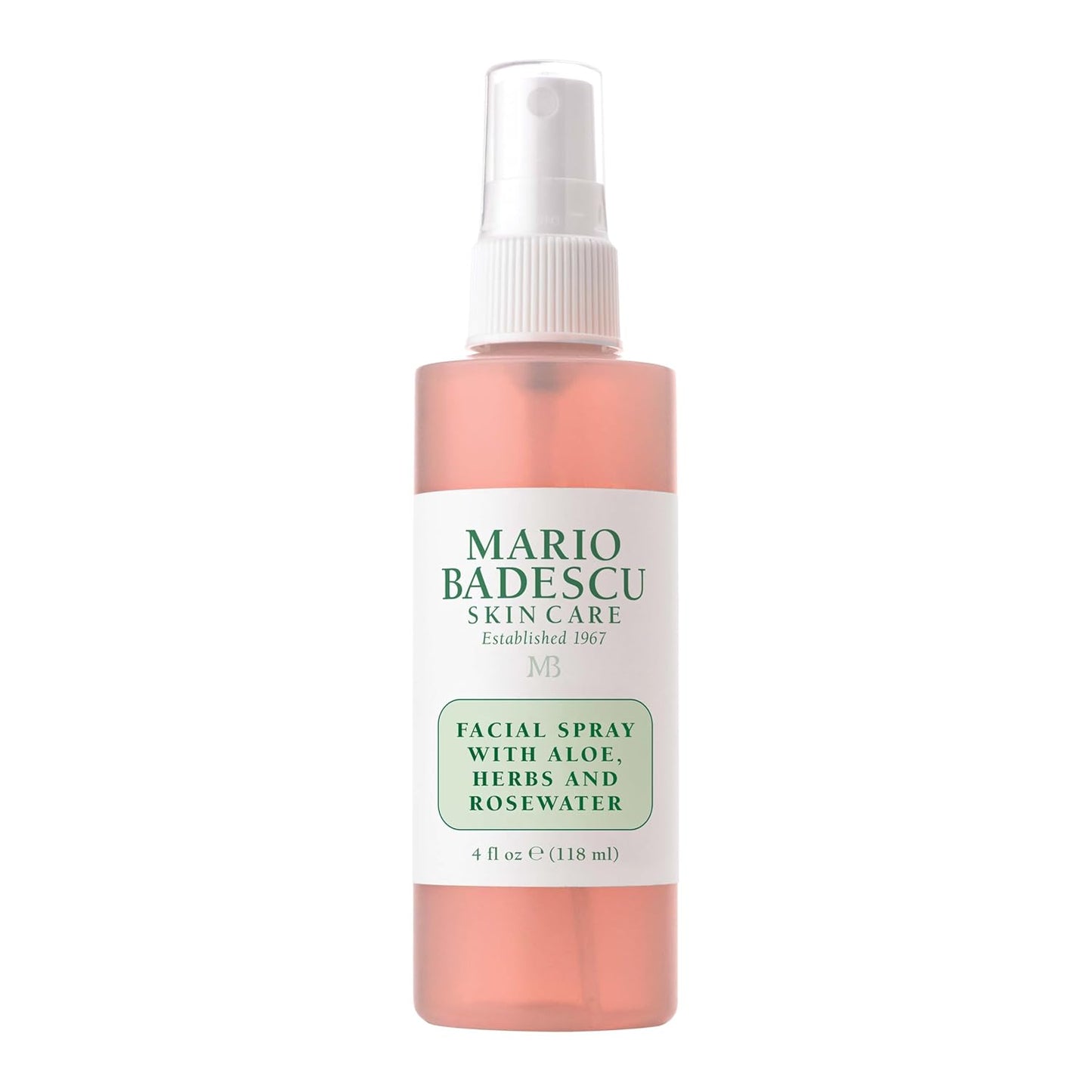 Bruma Facial con Aloe, Hierbas & Agua de Rosas | Hidrata, Reaviva el brillo y ayuda a clarificar | Acabado “dewy” | Apta para todo tipo de piel