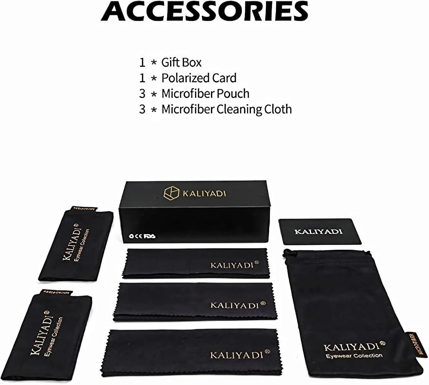 KALIYADI - Lentes de sol polarizados unisex, acabado mate, lentes de espejo de color, bloqueo ultravioleta, paquete de 3 unidades