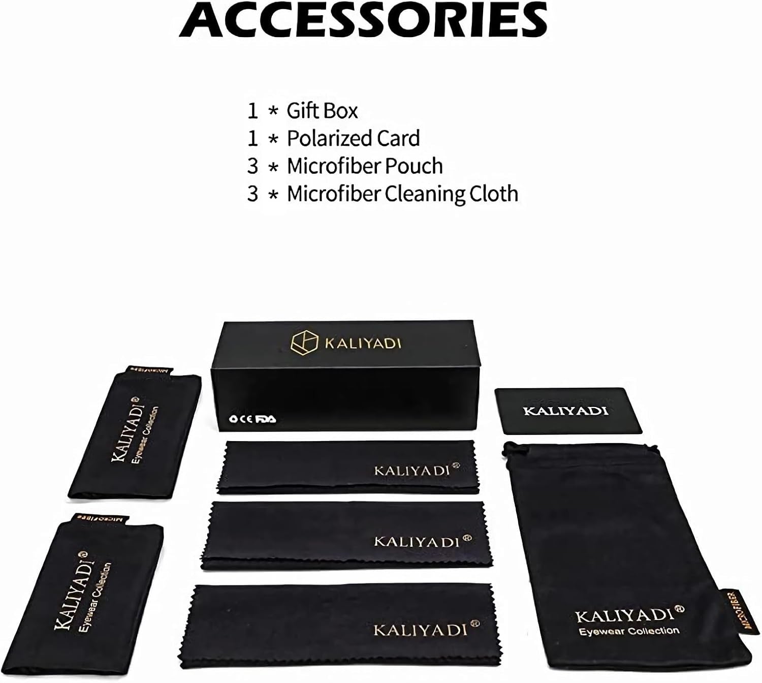 KALIYADI - Lentes de sol polarizados unisex, acabado mate, lentes de espejo de color, bloqueo ultravioleta, paquete de 3 unidades