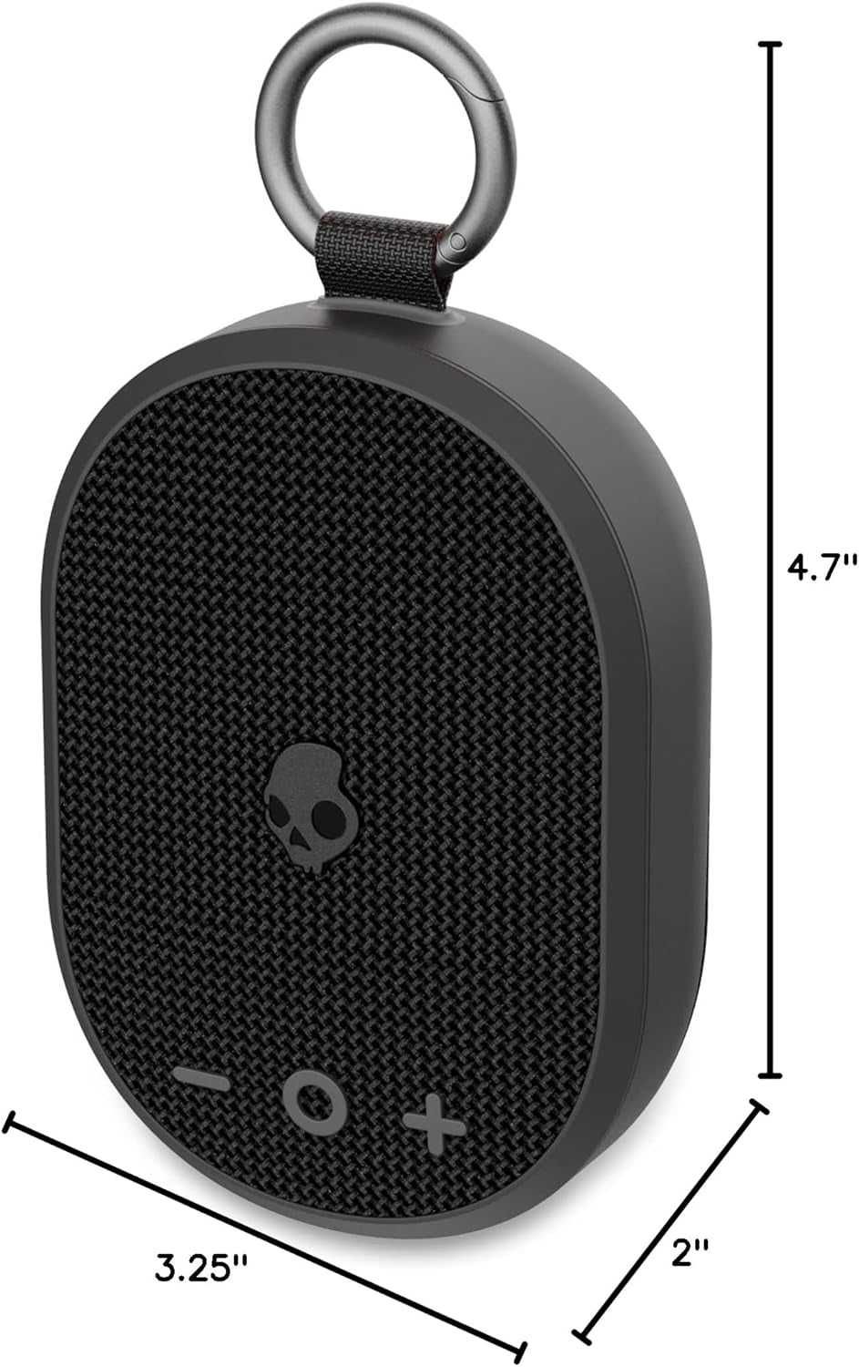 Kilo Wireless Bluetooth Speaker - IPX7 Waterproof Mini Bluetooth Speaker with 24 Hour Battery, Downward Firing Passive Radiator, and True Wireless Pairing - Perfect for Outdoor