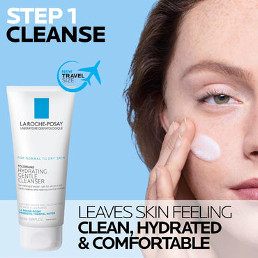 La Roche-Posay Toleriane Double Repair | Crema Facial Hidratante con Ceramida-3 & Niacinamida | Confort Inmediato & Hidratación Prolongada | Apta para Todo Tipo de Piel | Sin Fragancia