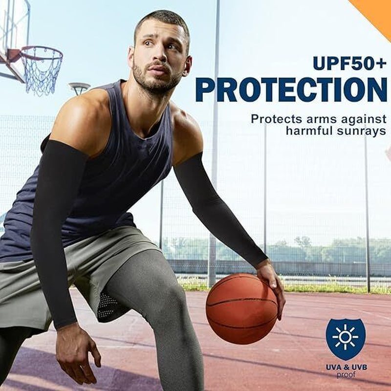 Mangas de Enfriamiento para Brazos – Protección Solar UPF 50+