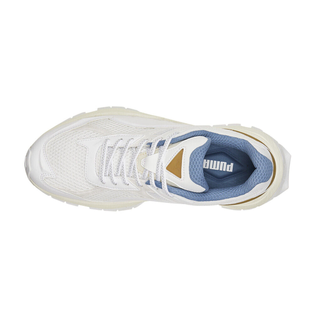 Puma Nano Odyssey Lace up Mens White Sneakers Casual Shoes 38860805