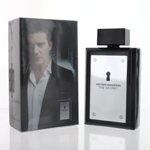 Antonio Banderas The Secret Eau de Toilette Hombre | Perfume Masculino Oriental Amaderado – 3.4 oz / 100 ml & 6.7 oz / 200 ml