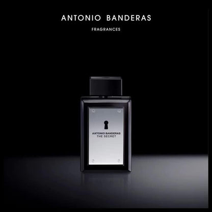 Antonio Banderas The Secret Eau de Toilette Hombre | Perfume Masculino Oriental Amaderado – 3.4 oz / 100 ml & 6.7 oz / 200 ml
