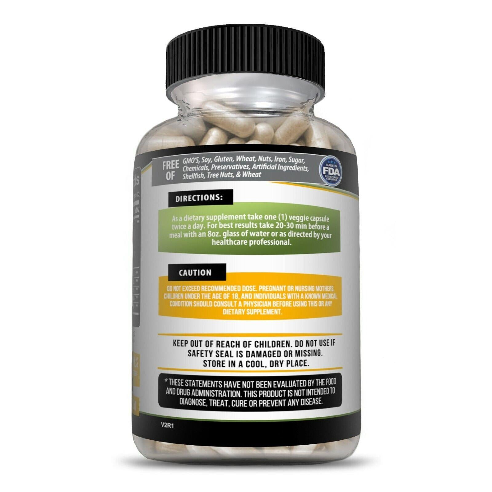 Enzimas Digestivas Kaya Naturals con Prebióticos y Probióticos