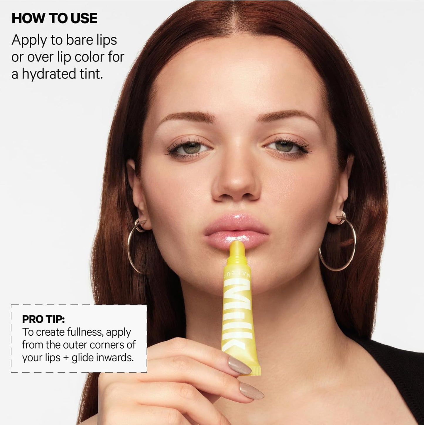 Milk Makeup Balmade Electrolyte Lip Balm | Bálsamo Labial Hidratante con Electrolytes y Banana Juice | Hidratación, Brillo Gloss y Fórmula Vegana – High-Shine Finish