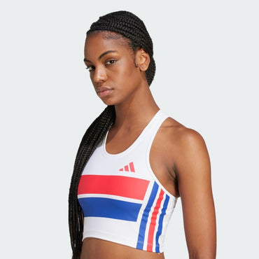 Adidas Adizero Retro Running Crop Top – Top Deportivo Mujer