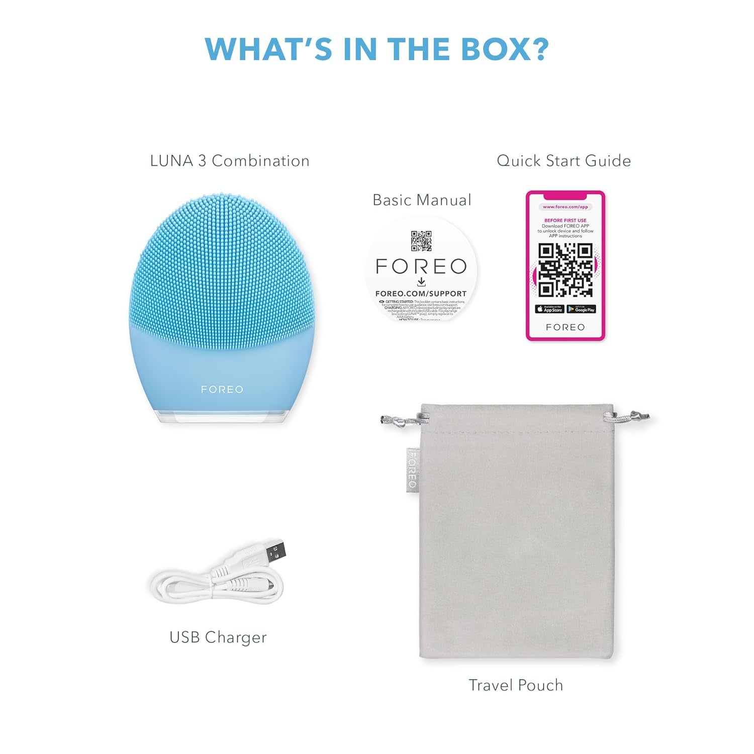 FOREO LUNA™ 3 — Cepillo Facial Sónico (Piel Mixta)  Limpieza de nivel spa en 1 min | Masaje reafirmante T-Sonic vía app | Silicona ultra-higiénica | Resistente al agua | Batería recargable | 2 años de garantía