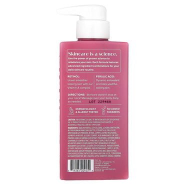 Crema Corporal con Retinol + Ácido Ferúlico - 444 ml