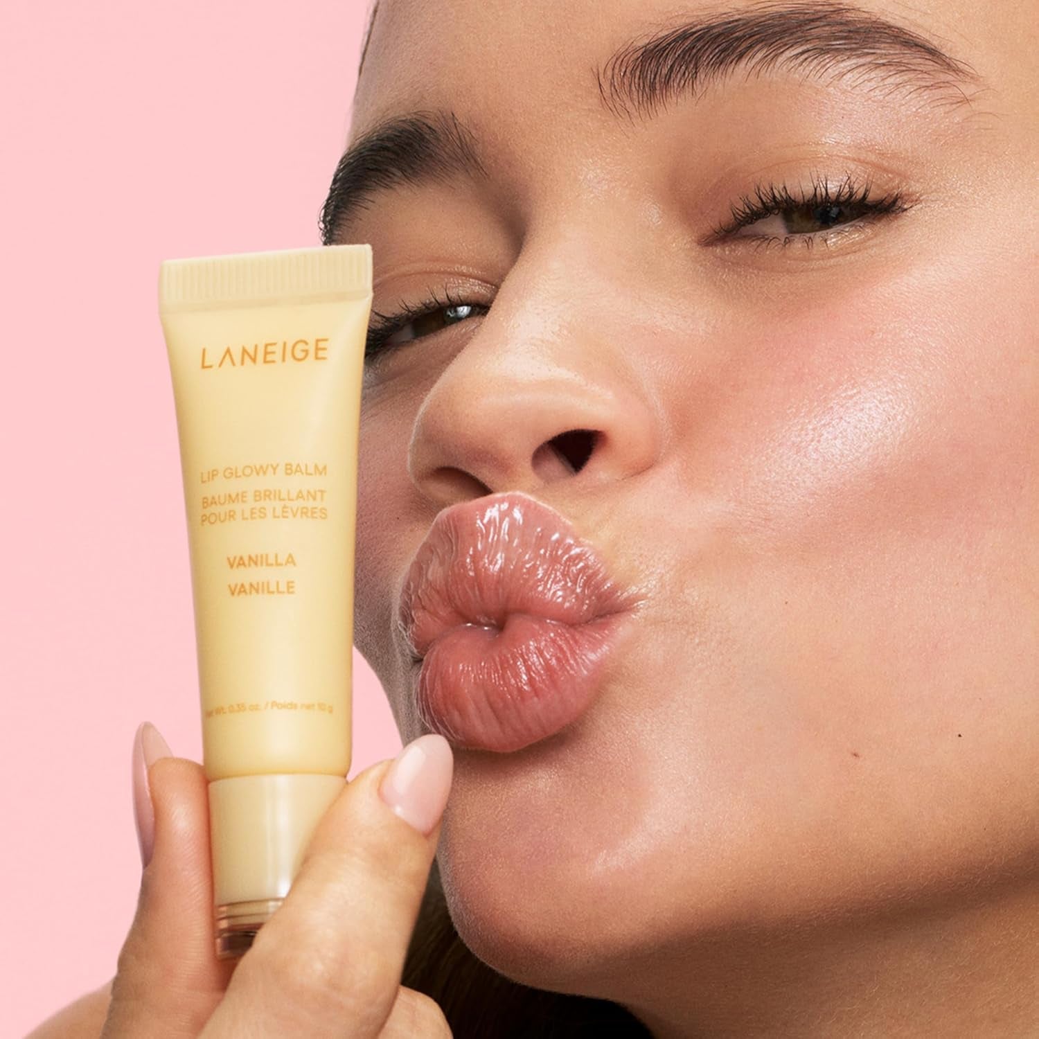 Lip Glowy Balm | Bálsamo Labial con Color Translúcido – Manteca de Karité (Shea) | Brillo Hidratante & Labios Suaves | Formato de Bolsillo