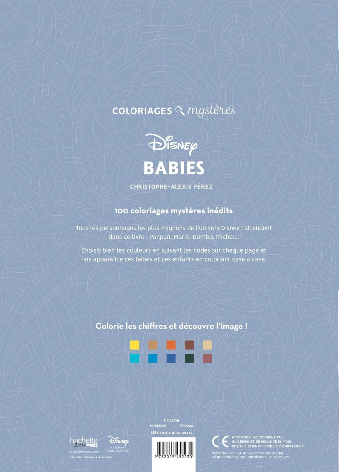 Coloriages Mystères Disney Babies