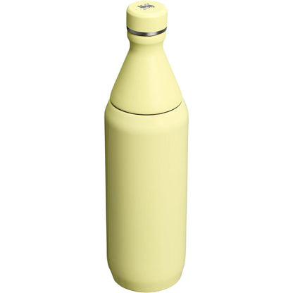 All Day Slim Bottle 20 Oz | Leakproof Twist on Lid | Slim Design for Travel and Gym | Insulated Stainless Steel Water Bottle | Bpa-Free | Pomelo Gloss
