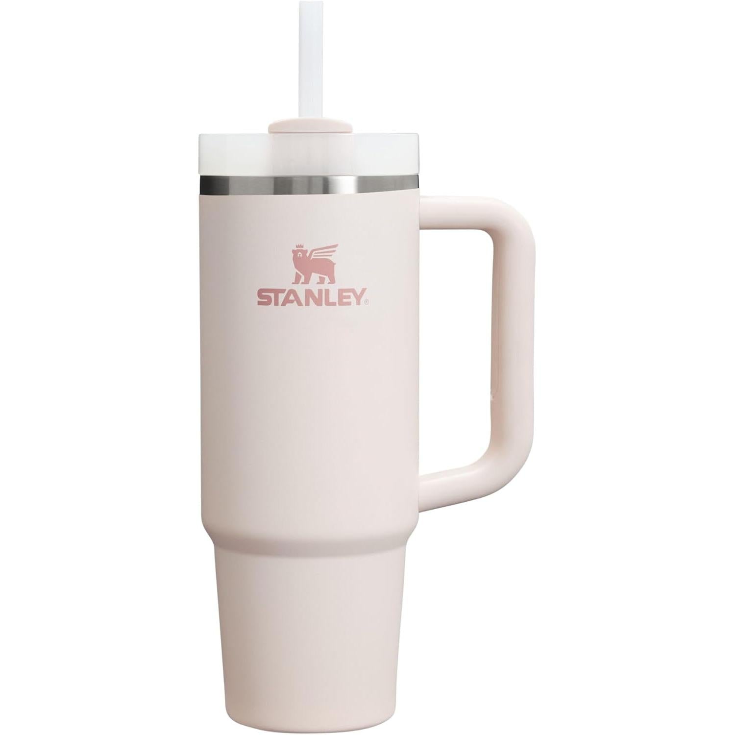 Quencher H2.0 Tumbler with Handle and Straw 30 Oz | Flowstate 3-Position Lid | Cup Holder Compatible for Travel | Insulated Stainless Steel Cup | Bpa-Free | Exclusive Blue Cactus